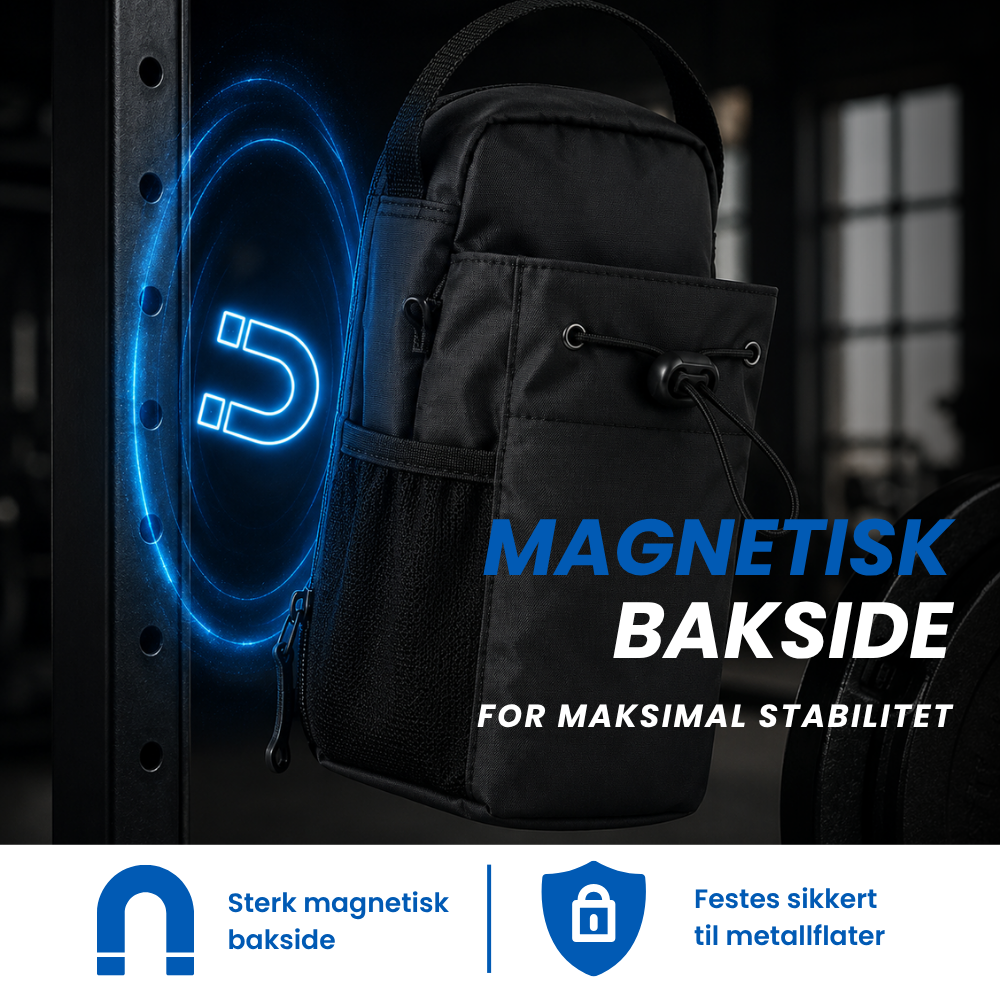 Gymnetic - Magnetisk treningsveske